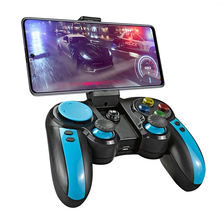 Mando Gamepad Joystick Bluetooh Smartphone Y Tablet Con Sujetador