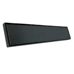 FRATELLI - SUMIDERO REVERSIBLE 10x60 CM DE ACERO 304 NEGRO