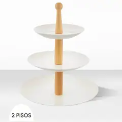 ICHIMATSU - Porta Bocaditos de Loza 3 Pisos