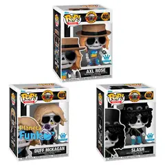 FUNKO - SET COMPLETO GUNS N ROSES SKELETON AXL SLASH dUFF