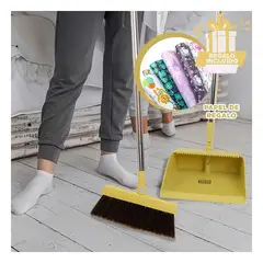 GENERICO - Pack12 Escobilla Compacto en Amarillo Y+Papel de Regalo