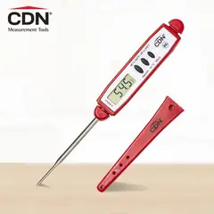 GENERICO - Termometro Digital Punta Fina DT450 CDN Rojo