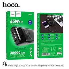 HOCO - Power Bank Para Laptop DB81 65w 30000Mah PD65W Carga Rapida