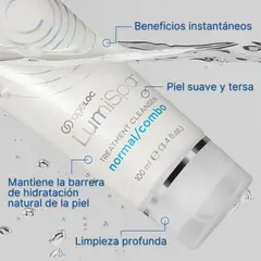 NU SKIN - GEL DE LIMPIEZA FACIAL PARA LUMI SPA - PIEL NORMAL A MIXTA - USA