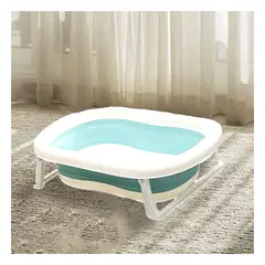 GENERICO - Pack4 Banadera de Aseo Bebe Verde Y+Papel de Regalo