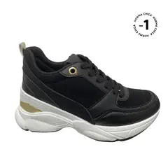 STHEF - ZAPATILLA MUJER URBANA NEGRO 7564 SNTC