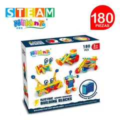 STM - Bloques didácticos eléctrico STEAM NUKANTE caja 180 piezas