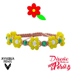 JOYERIA FENIX - Pulsera Flor Eterna - Joyería Fénix