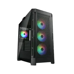 COUGAR - Case Mid Tower Airface - 650W, 4 Ventiladores Argb, Diseño Moderno Y Espacioso