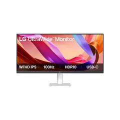 LG - Monitor UltraWide 29U531A-W de 29 WFHD IPS 100 Hz HDMI y USB-C