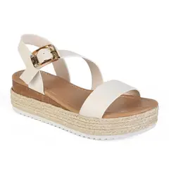 STHEF - SANDALIA MUJER CASUAL BEIGE 8043