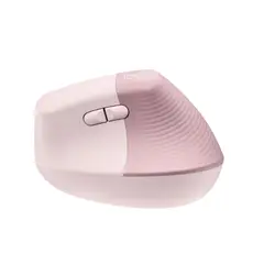LOGITECH - Mouse Lift Vertical Comfort Pink: Ergonomía, Bluetooth Y Conectividad Inalámbrica