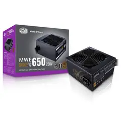 COOLER MASTER - Fuente de Poder MWE Bronze V2 650W 230V Eficiencia Fi
