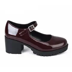 STHEF - MOCASIN MUJER BURGUNDY 7896