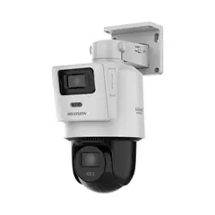 HIKVISION - Cámara IP TANDEMVU PT 4MP con dos lentes 8mm y 28mm - Segu