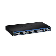 TRENDNET - Switch Gbe 48 Puertos Smart Teg-524Ws Rack, Ideal Para Redes De Alto Rendimiento