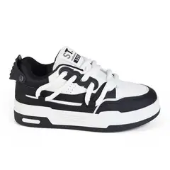 STHEF - ZAPATILLA MUJER CASUAL NEGRO 7984