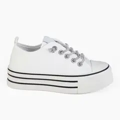 STHEF - ZAPATILLA MUJER CASUAL BLANCO 8038