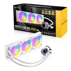 GENERICO - Enfriador Líquido Antec Vortex Lum 360 Argb Blanco - Eficiencia Y Estilo Para Tu Pc Gaming