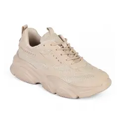 STHEF - ZAPATILLA MUJER TRENDY BEIGE 7919