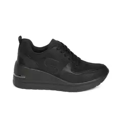 STHEF - ZAPATILLA MUJER CASUAL NEGRO 8114
