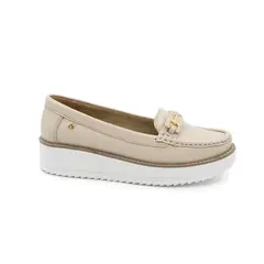 MIKAELA - ZAPATO MUJER CASUAL VAINILLA MS756