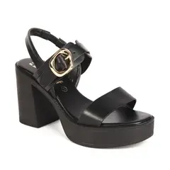 STHEF - SANDALIA MUJER CASUAL NEGRO 7858