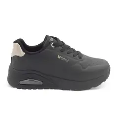 STHEF - ZAPATILLA MUJER TRENDY NEGRO 7913