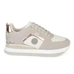 STHEF - ZAPATILLA MUJER URBANA BEIGE 7916