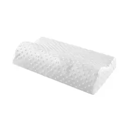 GENERICO - Almohada Ortopedica Cervical y Util en Color Blanco