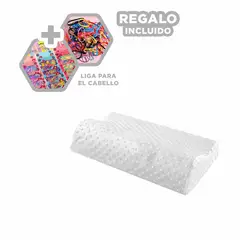 GENERICO - Almohadin para Descansos Largos en Blanco Y+Ligas de Regalo