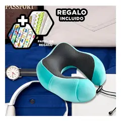 GENERICO - Pack6 Almohadin Funcional de Color Celeste Y+Papel de Regalo