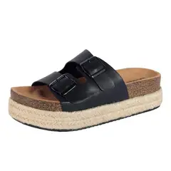 STHEF - SANDALIA MUJER CASUAL NEGRO 7514 SNTC