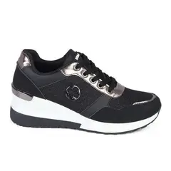 STHEF - ZAPATILLA MUJER TRENDY NEGRO 7910