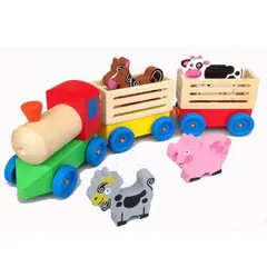 GENERICO - Tren de Animales de la Granja de Madera