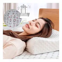 GENERICO - Pack12 Almohada Comoda y Ergonomica Y+Regalo Stickers