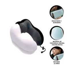 GENERICO - Pack4 Almohadin para Cuarto en Celeste Y+Papel de Regalo