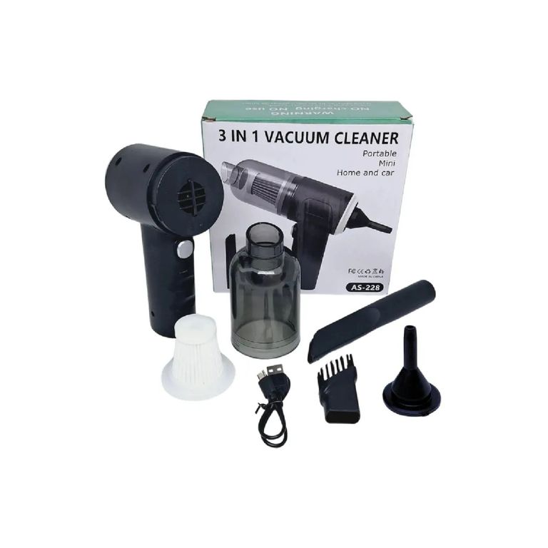 Aspiradora 3 en 1 Inalámbrico Recargable