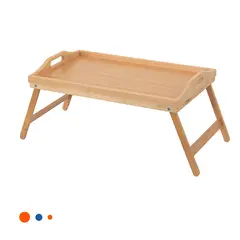 GENERICO - Pack4 Azafate de Madera para Transportar Comida en Mostaza