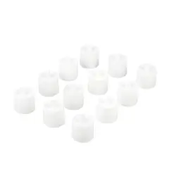 GENERICO - Velas Led Pequeñas para Decoracion de Mesa Luz Calida