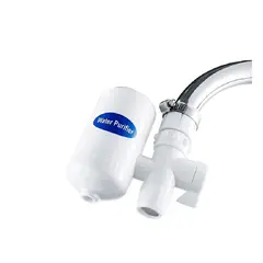 GENERICO - Pack2 Filtro Purificador de Agua para Caños de Color Blanco