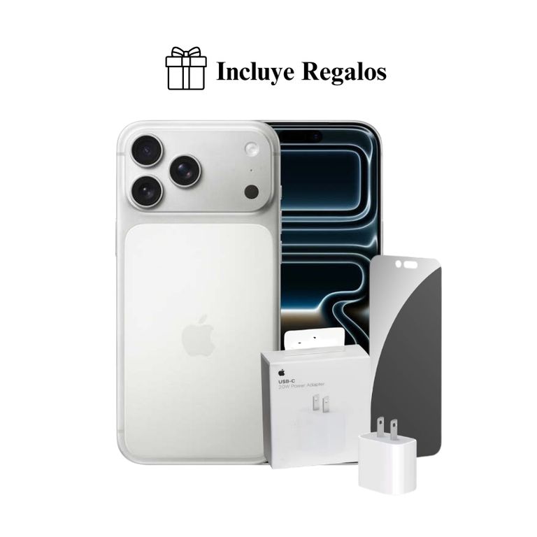 IPhone 17 Pro Max 256GB (eSIM) - Silver + Combo Regalo