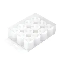 GENERICO - Velas Led Pequeñas para Decoracion de Mesa Luz Calida