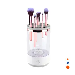 GENERICO - Lavadora de Brochas de Maquillaje Blanco Y+Regalo Stickers