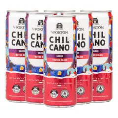 GENERICO - Pack X 6 Rtd By Portón Chilcano Frutos Rojos De 355ml