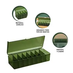 GENERICO - Caja para Orden de Articulos en Verde Y+Regalo Stickers