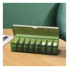 GENERICO - Pack4 Caja Versatil Multiuso en Verde Y+Regalo Stickers