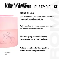 GENERICO - BÁLSAMO LIMPIADOR MAKE UP REMOVER DURAZNO DULCE 100G ESTELIN