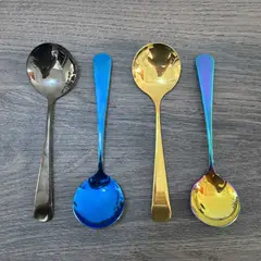 GENERICO - CUCHARA DE CATACIÓN DORADA