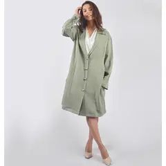 DOLCATTA - Saco Dariela - Green Olive Color -